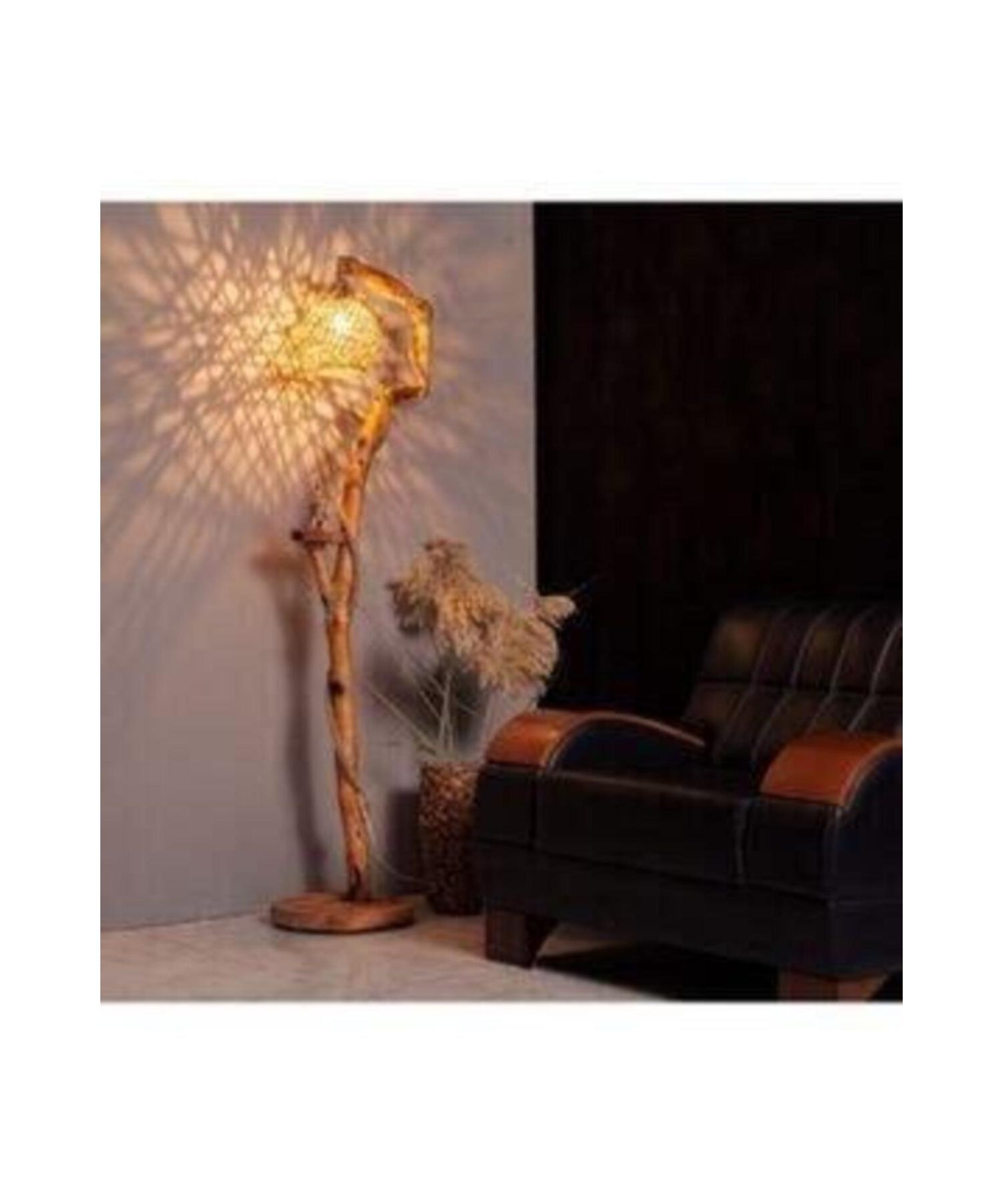 

Торшер из дерева 165-170 см Elite Series Торшер из натурального дерева Торшер из бревен Угловое освещение