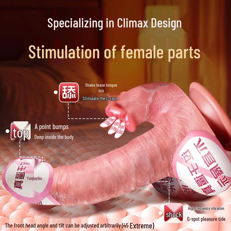 Automatic Women's Climax Massage Stick - Insertable Penis Masturbator Toy