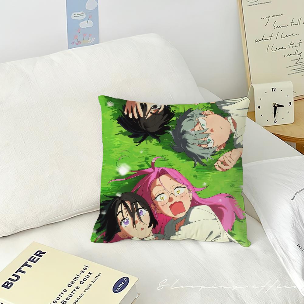 Game A-Alien Stage Sua And Mizi Cushion Sofa Living Room Bedroom Headboard Backrest Cushion Square Cushion Nap Time Pillow Case