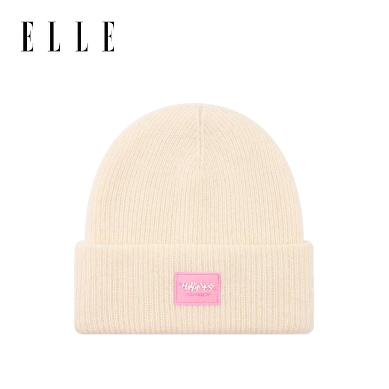 ELLE 100% Sheep Wool Children's Color Code Wool Knitted Series Collection Cold Hat/Scarf
