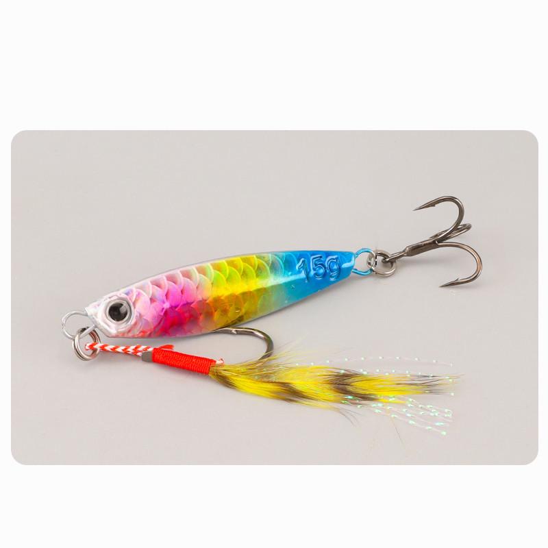 Fish Scale Iron Plate Lure: Full Water Layer Killer for Catching Fish