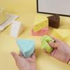 Realistic Cheese Squishy Toy Super Soft Slow Rebound Fidget Toy Cheese Pinch  for Kids Adults