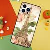 France Paris Eiffel Tower Cover For iPhone 13 12 Mini 11 14 15 16 Pro Max XS X XR 7 8 14 15 16 Plus Phone Case