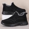 Warm and Comfortable Men's Snow Boots Non-Slip Ankle Boots for Outdoor Hiking and Trekking Winter Shoes