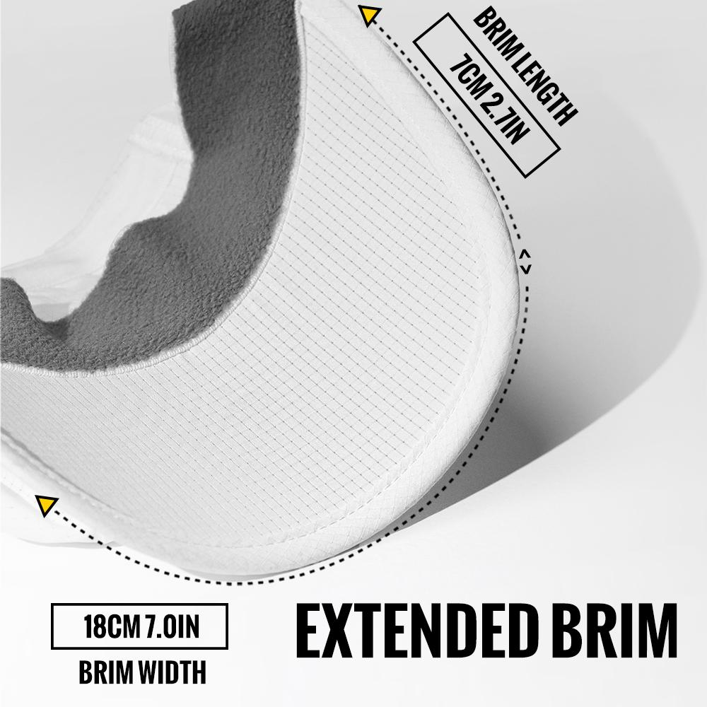 Wrels Running Cap Lightweight Mesh Brim Tennis Cap Breathable Quick Dry Sunscreen Hat Adjustable Uv Protection Baseball Cap