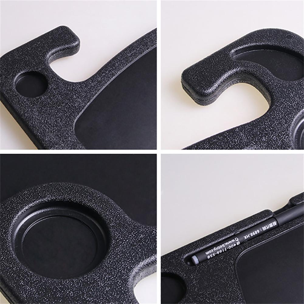 Car Steering Wheel Tray Desk Two Sided For Laptop Drink Food Work Table Holder