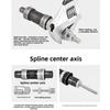 Anti-Slip Bottom Bracket Remover Square Hole Bicycle Axle Sleeve Removal Tool  Road Bike