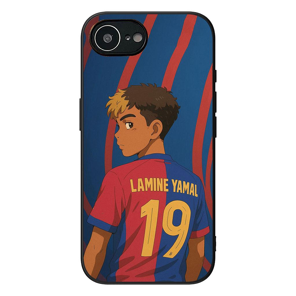 Football Star No 19 Spain Footballer No 19 for Apple iPhone 17 16 Plus 13 12 Pro Max Mini X XR ProMax 16E 15+ 16Plus Air Case