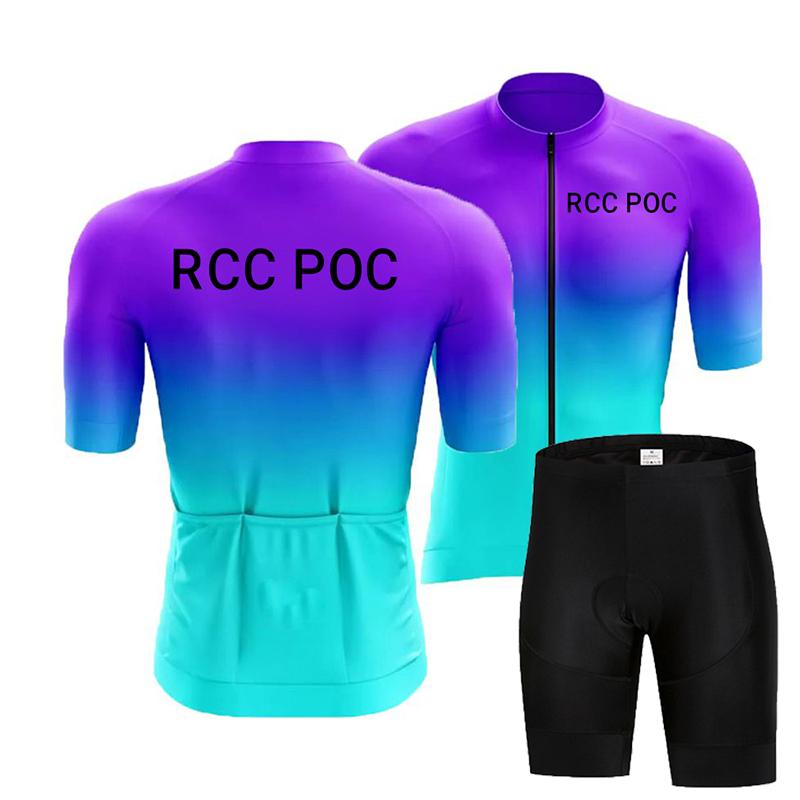 Herren Radtrikot Set Sommer Radbekleidung Radanzug Kurzarm Ropa Ciclismo Hombre 2026 Sommer Atmungsaktives Radanzug Set