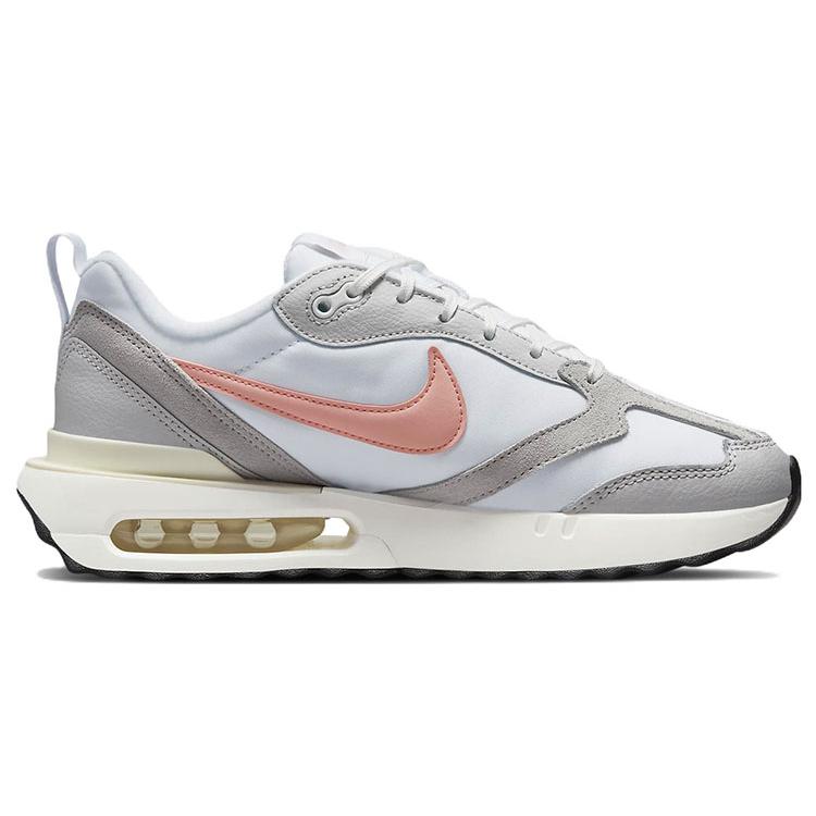 Nike Womens Air Max Dawn 'Vast Grey Bleached Coral' (women's sizes) White / Vast Grey / Sail / Bleached Coral Casual Shoes DQ5016 100
