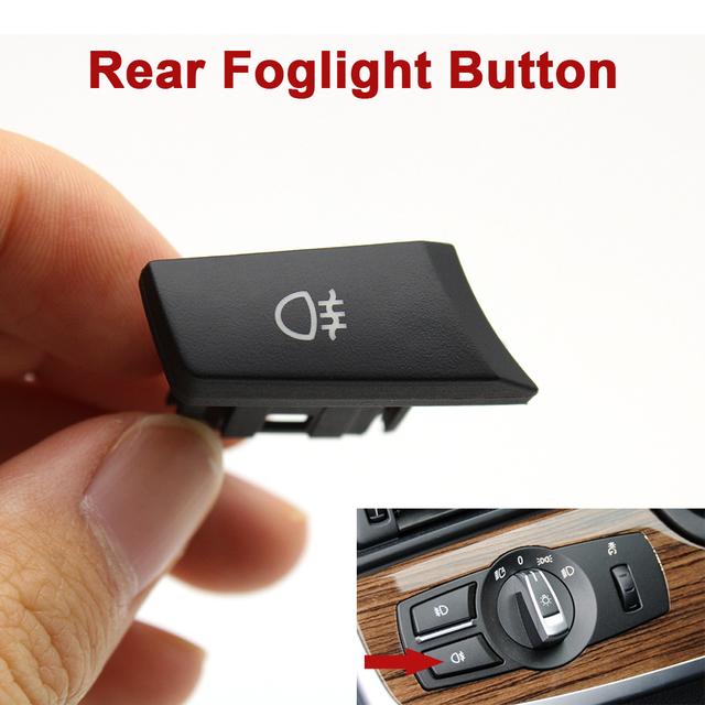Head Lamp Rotary Button Headlight Switch Cover Panel For BMW 5 Series 5GT 6S 7S X3 X4 F02 F10 F11 F07 F06 F25 F26 61316803965