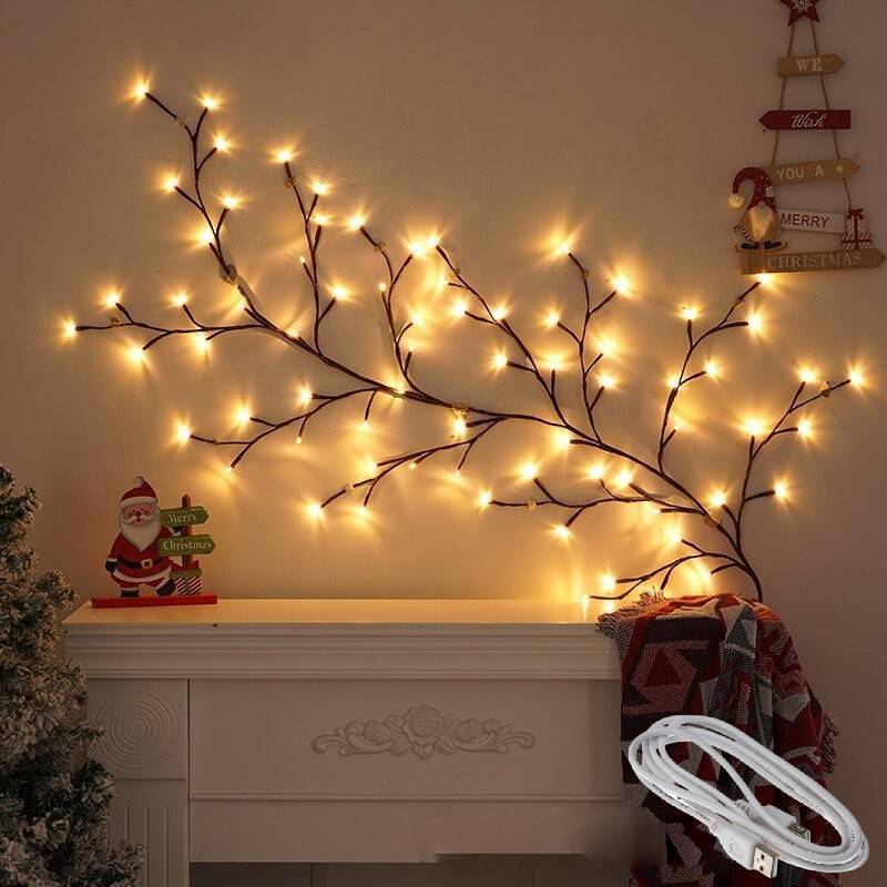 

Led Tree Light For Indoor Bedroom And Living Room Decor With Dimmable Feature 120cm USB