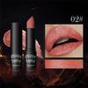 MLSMILE Non-Stick Matte Lipstick Sparkling Diamond Lipstick Lipstick Halloween Dark Vampire Makeup