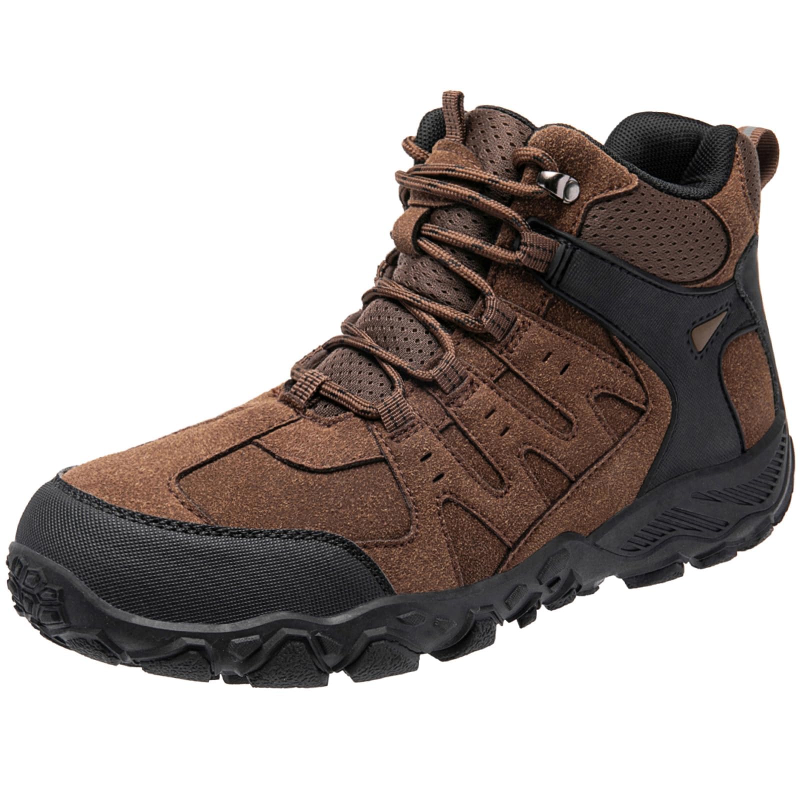 

Треккинговые ботинки для походов на открытом воздухе в горах темные см [SOARHOPE] мужские, обувь, обувь, кемпинг, легкие, для начинающих, для альпинизма, нескользящие, стильные, коричневые,