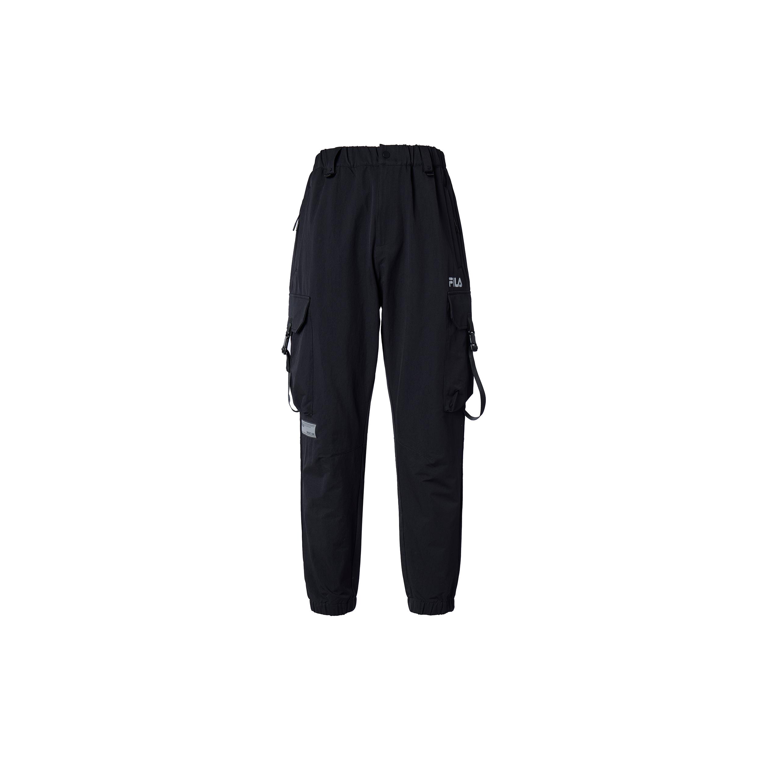 

New FILA Casual Pants Men s Black F11M149802F-BK XXL
