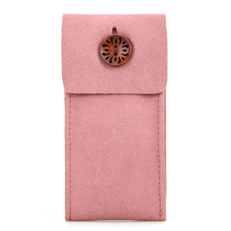 8 Colors Men Watch Box Watch Pouch Bag Organizer Box Easy Carry Travel Watch Storage Pouch Cowhides Velvets Jewelry Box