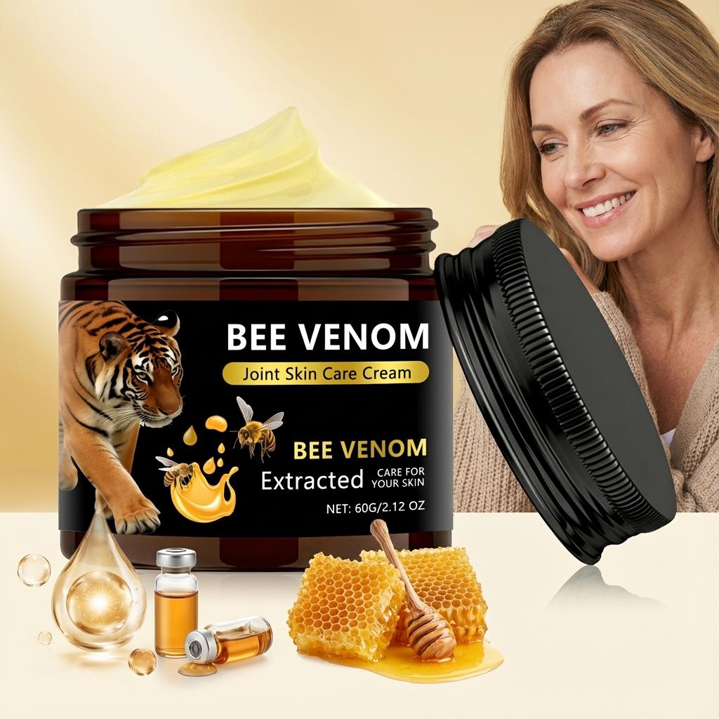 

Bee Honey Joint Care Cream - Gentle and Nourishing Care for Body Joints, Comfortable Topical Application for Daily Use 60g