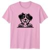 Playful Puppy Dogs Animals Unisexs TShirt Unisexs Tee Graphic Unisex Top