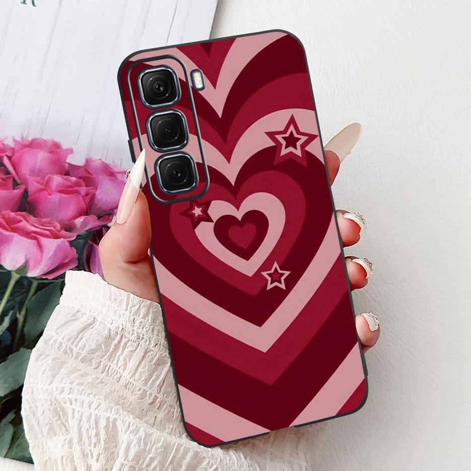 Hülle für Infinix Hot 50 Pro Plus X6880, niedliches Koi-Motiv, weiche TPU-Handyhülle für Infinix Hot 50, Hot50 Pro 4G X6881 und X6882