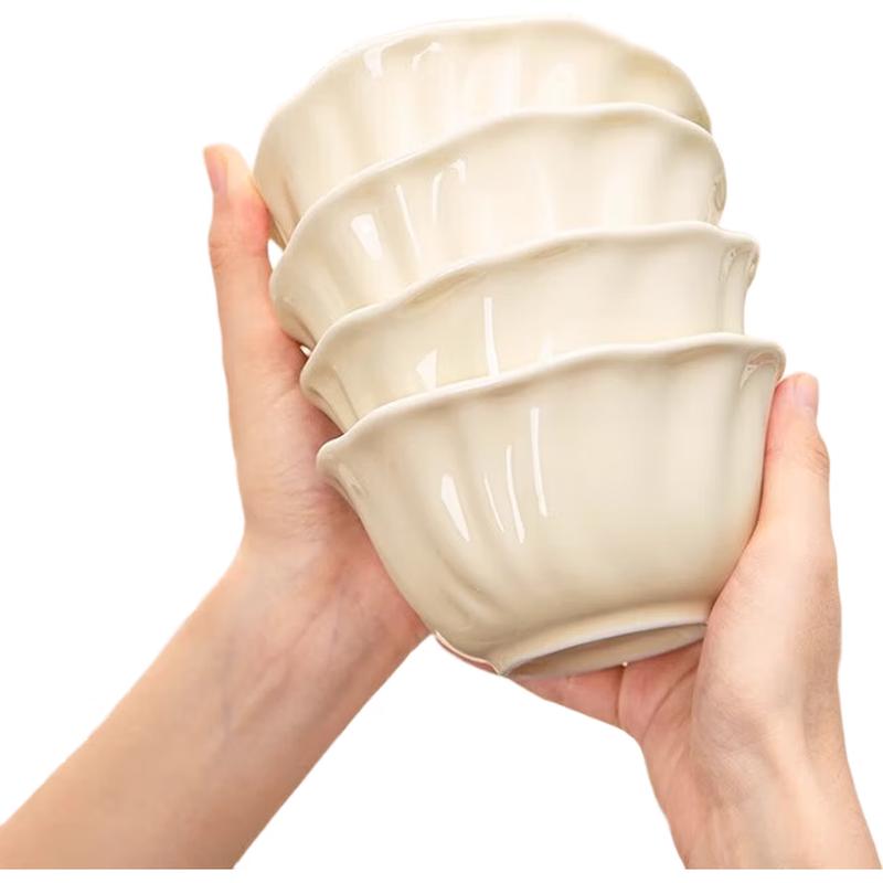 Cream Style Ceramic Dinnerware Gift Set