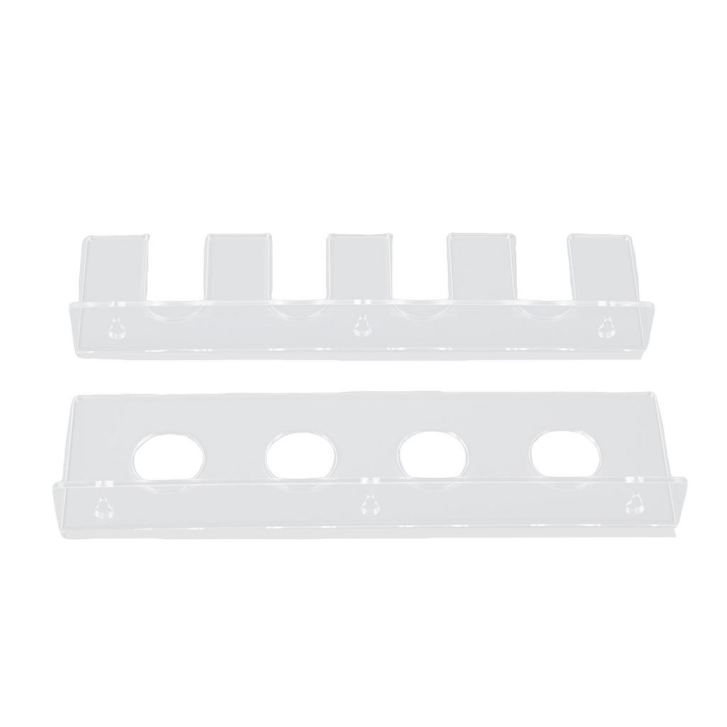 Baseball Bat Holder Display Rack Wall Mount Hanger Clear Acrylic Vertical Bat Hanging Rack Organizer