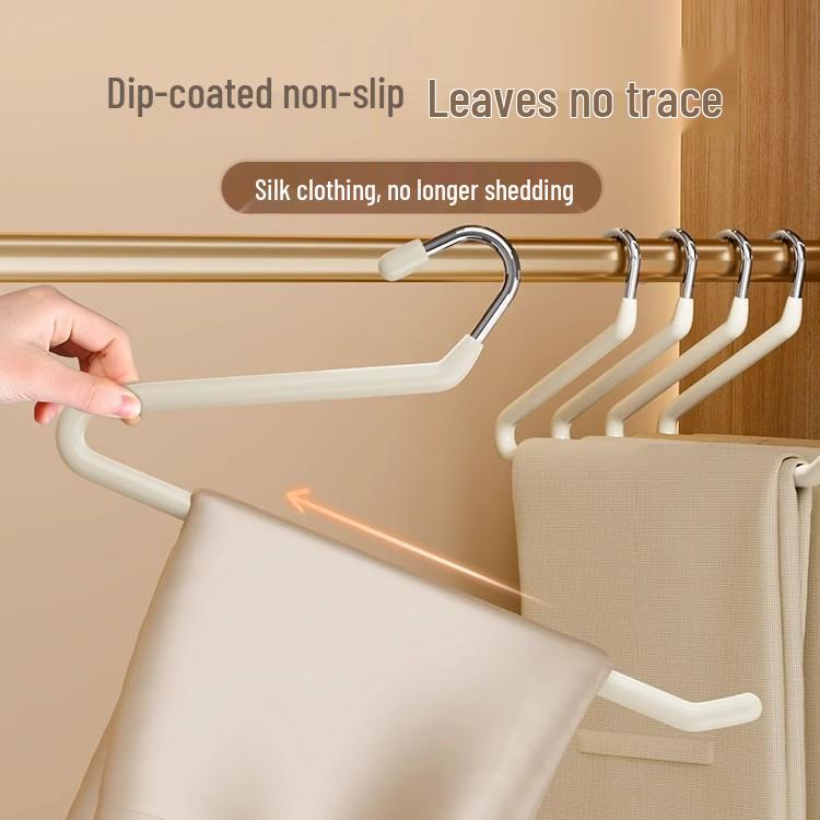 Goose-shaped Trouser Rack: Non-slip Z-shaped Hanger with Seamless Clips for Space-saving Wardrobe Storage.