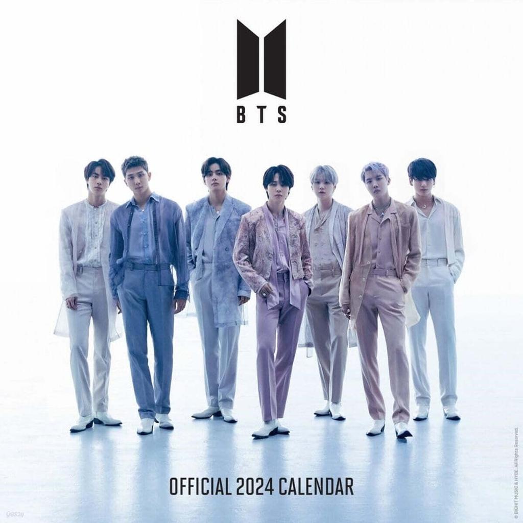 BTS - 2024 Wall Calendar (Official BTS 2024 Square Calendar)