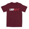 Limp Bizkit Band Logo Men T Shirt Funny Tees Short Sleeve Crewneck T-Shirt Pure Cotton Big Size Clothing