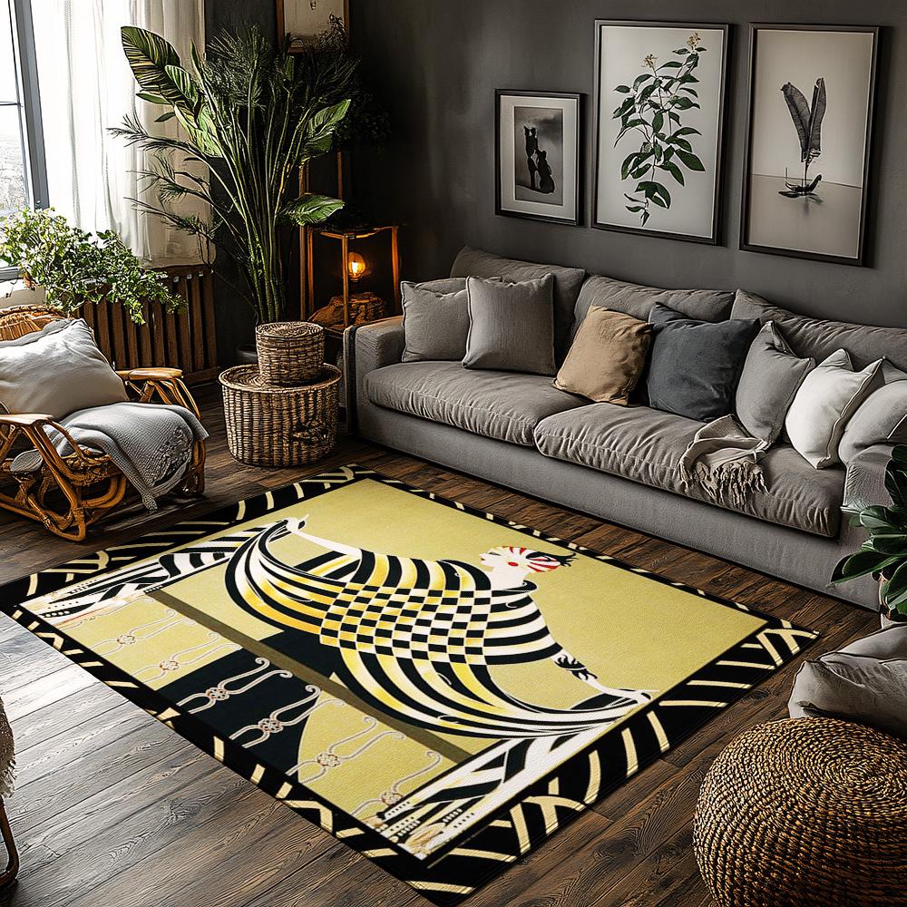 Vintage Persian Rug Doormat Oriental Area Rug Carpet Bohemian Home Decor Floor Mat Indoor Outdoor Entryway Welcome Mat Turkish D 50x80cm
