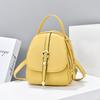 Crossbody dámská taška Nová móda Měkká kožená taška přes rameno Velkokapacitní batohy Výška Texturovaná kabelka