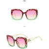 Women's sunglasses - unisex fashion square oversized sunglasses