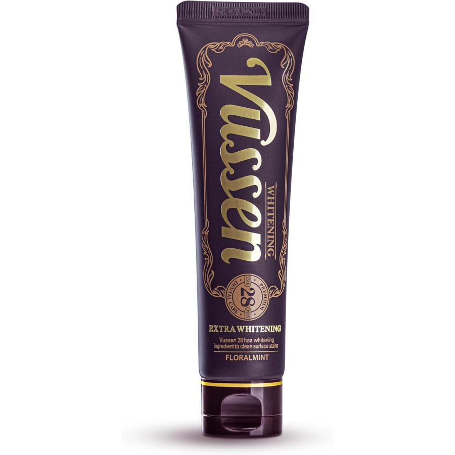 Brand Authentic VUSSEN 28 Whitening Toothpaste 80g strong whitening care for stain removal and fresh breath 1pcs