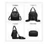 Women's Versatile PU Leather Backpack - Large Capacity Casual Handbag Schoolbag