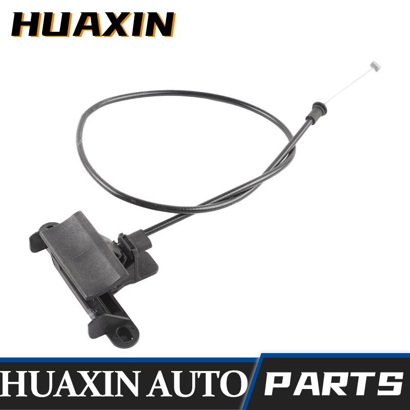 51237164798 Car Hood Release Cable with Handle Black for BMW X5 X6 E70 E71 E72 2008-2014 51237164798