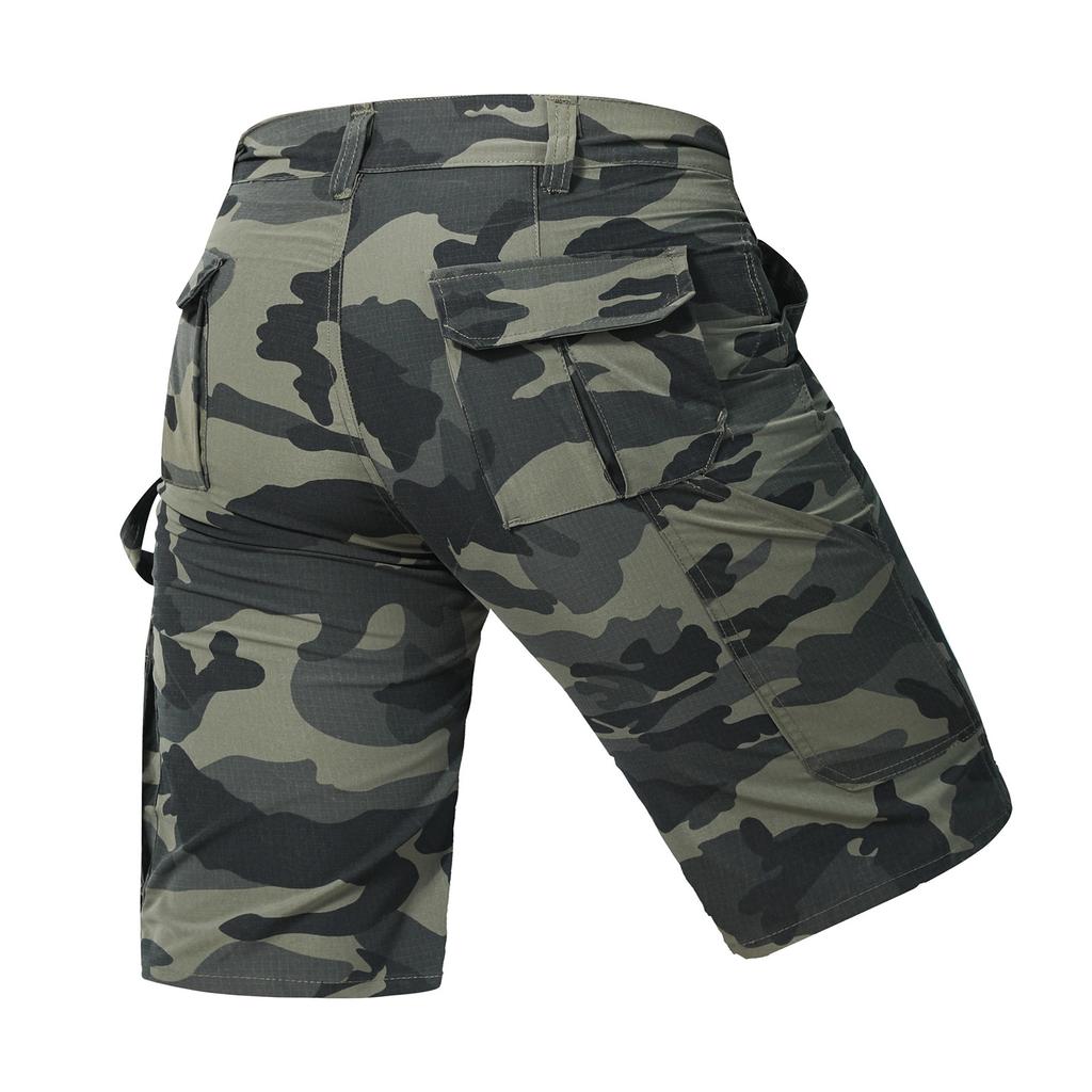 Herren Tarn Cargo-Shorts mit mehreren Taschen Entspannte Passform Outdoor-Shorts für den täglichen Gebrauch Wandern Arbeit