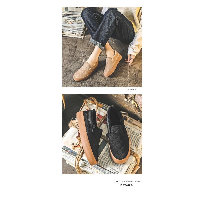 Autumn and Winter Cotton Shoes New Canvas Shoes Niche Shoes Children's Trendy Shoes Board Shoes Casual Shoes