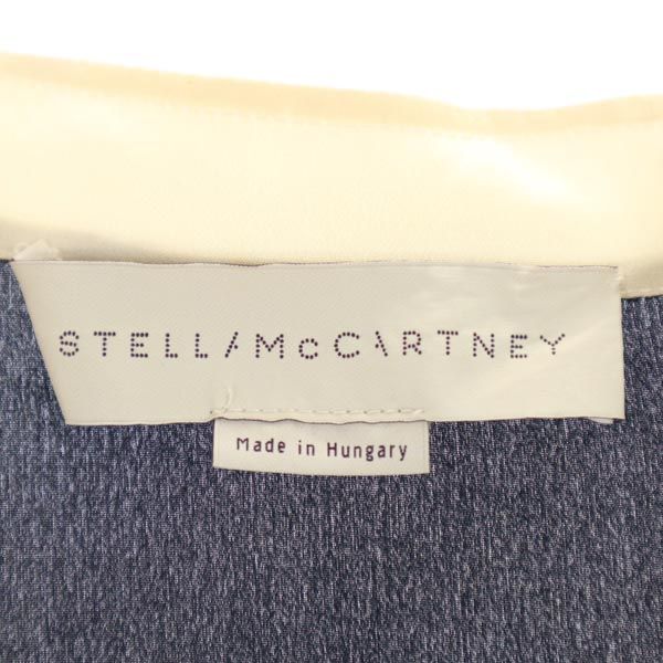 Stella McCartney silk Long sleeve Skipper Color blouse 36 Black Women Used