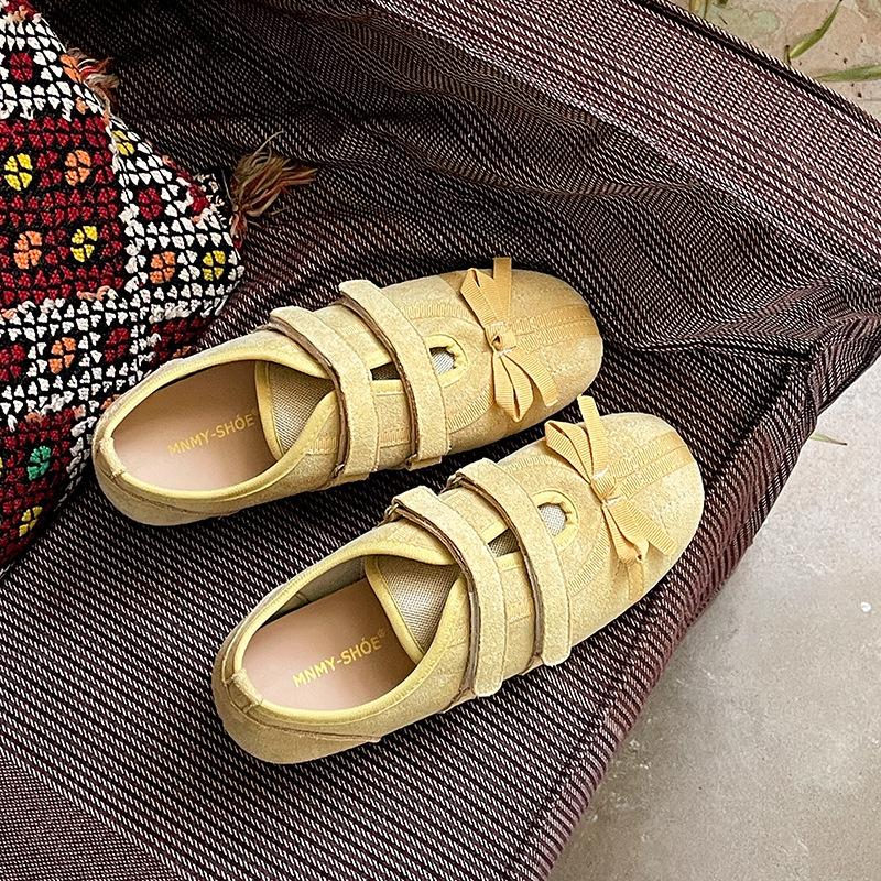 

Туфли-лодочки Новые Универсальные Плоские Туфли-лодочки 40 жёлтый