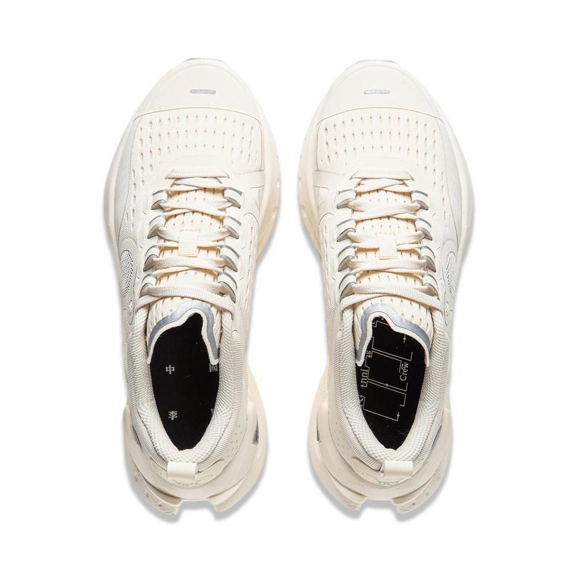 New LiNing Casual Shoes Women's Light Antique Yellow AZGU042-1