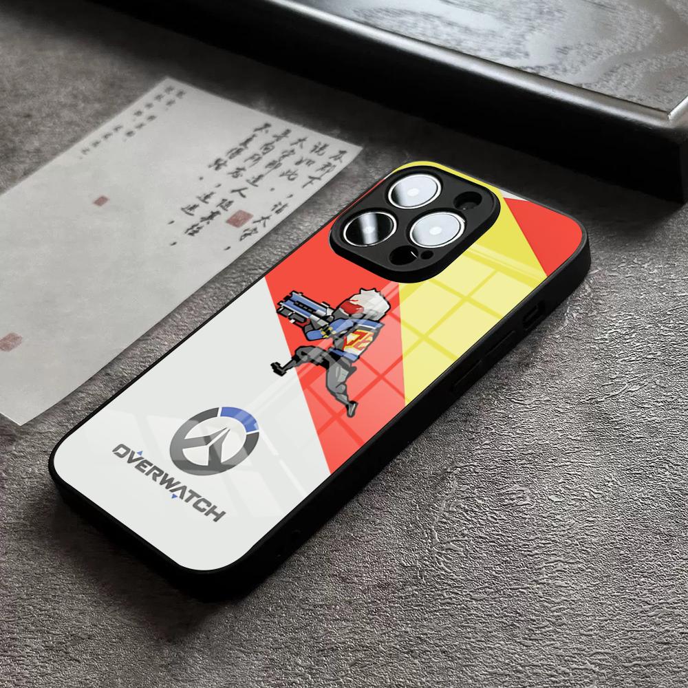 

Phone Case For IPhone 17 Pro Max 14 Pro 15 12 11 13 Mini X XR XS 16 Plus SE Glass Cover O-Over-watchS iPhone 17