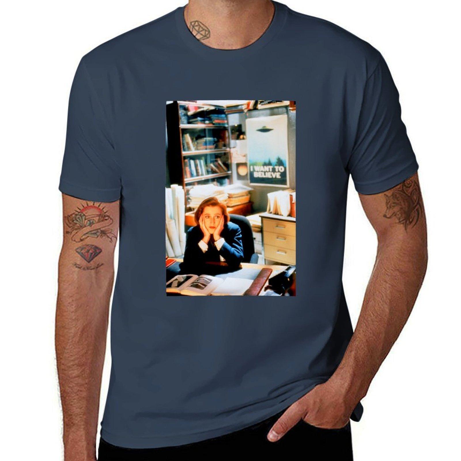DANA x SCULLY files TShirt Street Art Print Tee Shirt S
