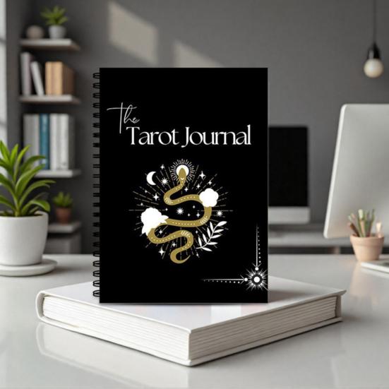 Tarot Journal for Planning Reflection Thick Paper Notebook Master Tarot History Spiritual Diary for Tarot Enthusiasts