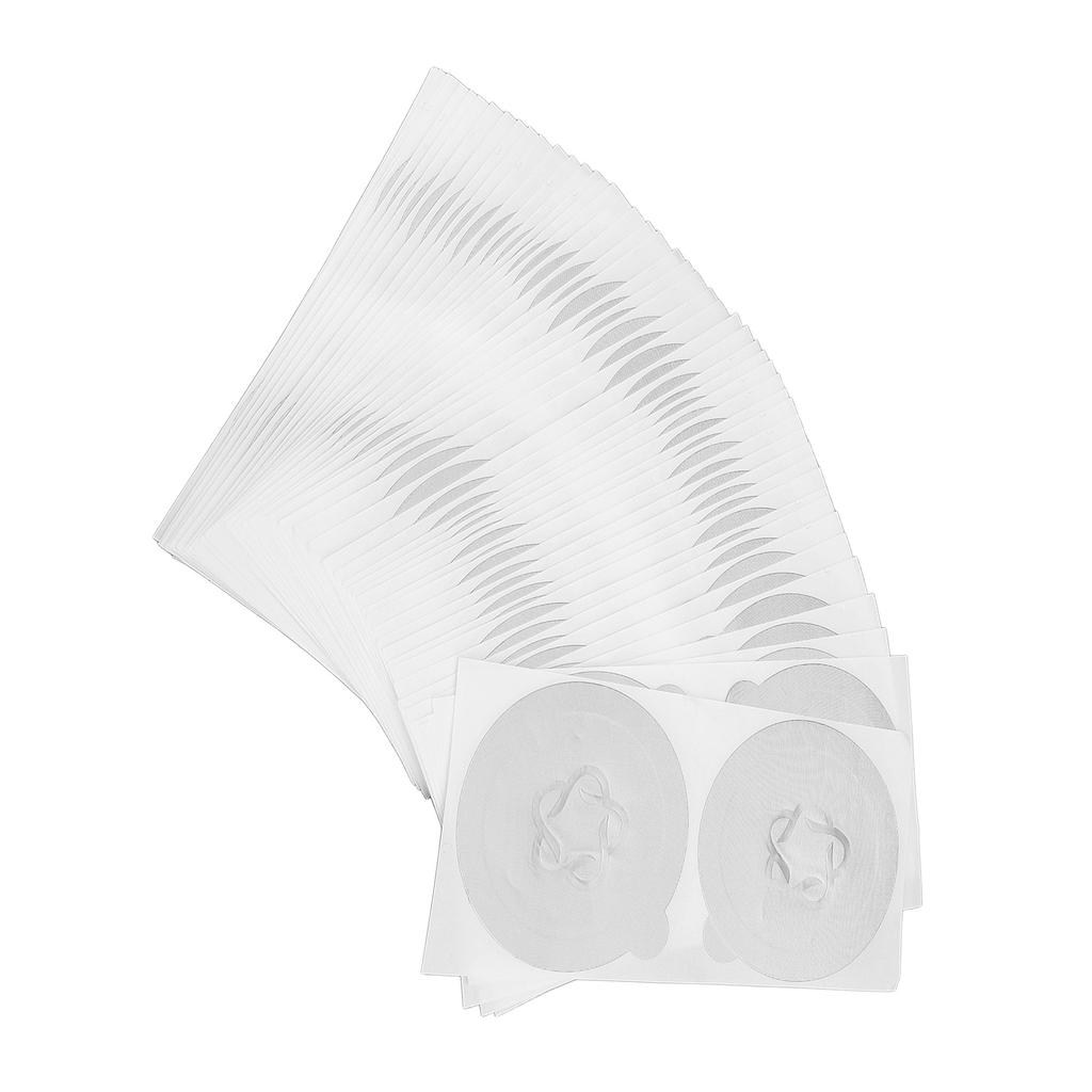 100pcs Coffee Pods Aluminum Foil Lids Multipurpose Self Adhesive Tight Sealing Large Reusable Coffee Pods Covers for