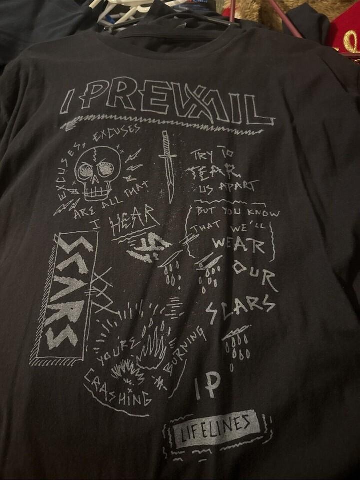 I Prevail Band Lifelines Song Unisex Adult T-Shirt UU747