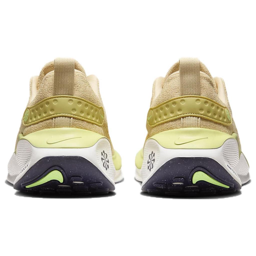 Nike ReactX Infinity Run 4 Sesame Purple Ink Herren Sneaker Tan Buff-Gold Leuchtend-Grün DR2665-200