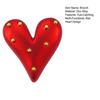 Red Heart Brooch Women Lapel Pin Decorative Brooch Pin Stylish Heart Coat Sweater Pin Gift for Friends Family