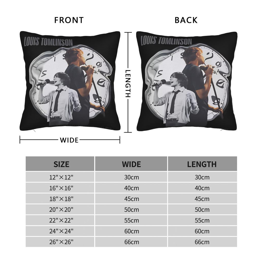 Louis Tomlinson How Did I Get Here Pillow Case Comfy Pillow Cover For Chair Sofa Home Decor Morden Pillowcases