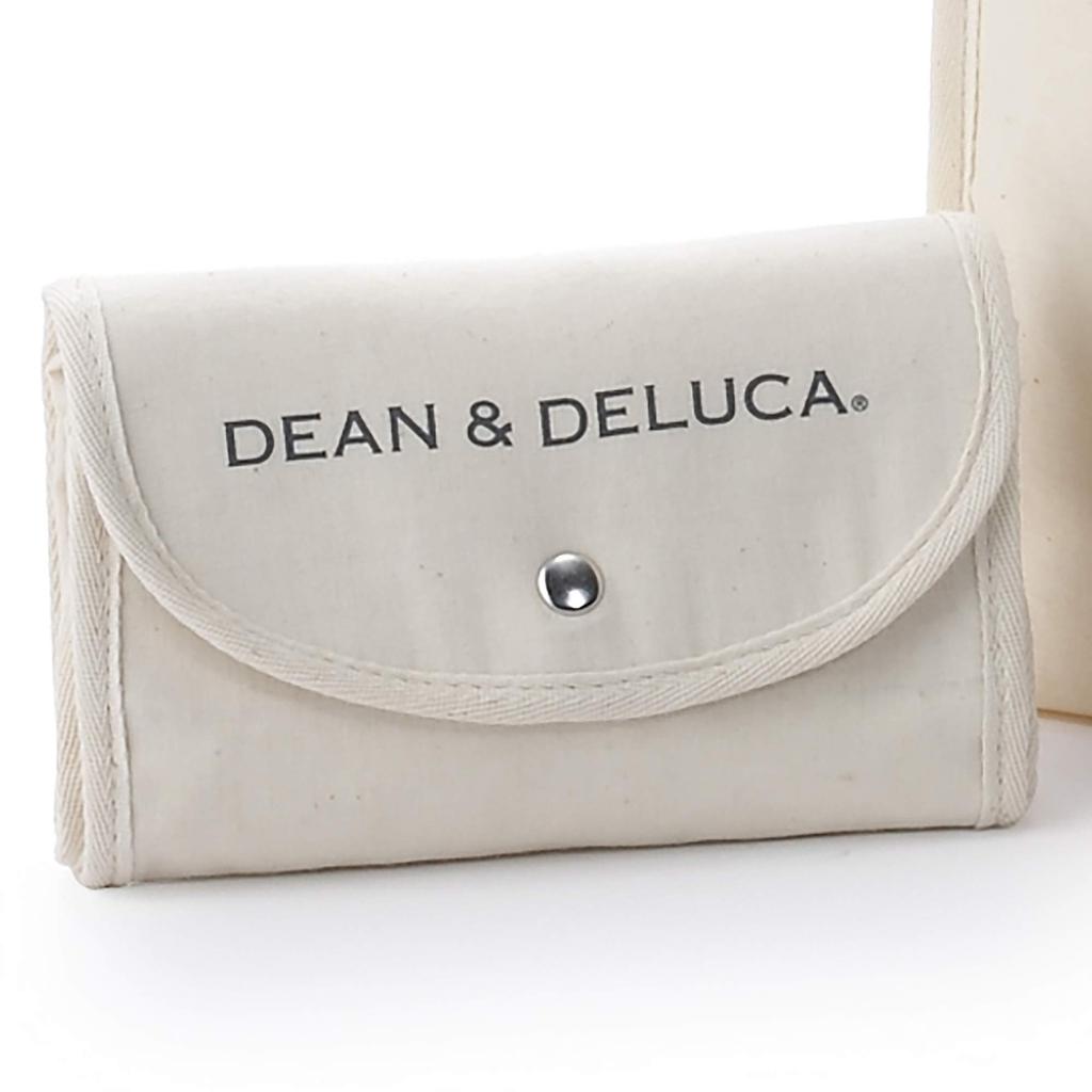 Shopping eco plastic my 43 x 37 x 14 cm [Dean & Deluca] bag, natural, bag, foldable, lightweight, compact, bag, bag,
