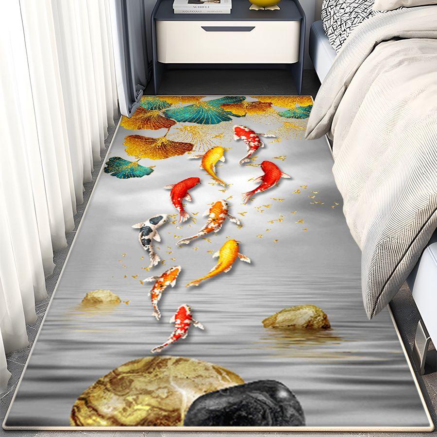 3D Carpet Strip Mat Anti Slip Mat Kitchen Mat Bay Window Mat Bedroom Bedside Mat Room Floor Mat