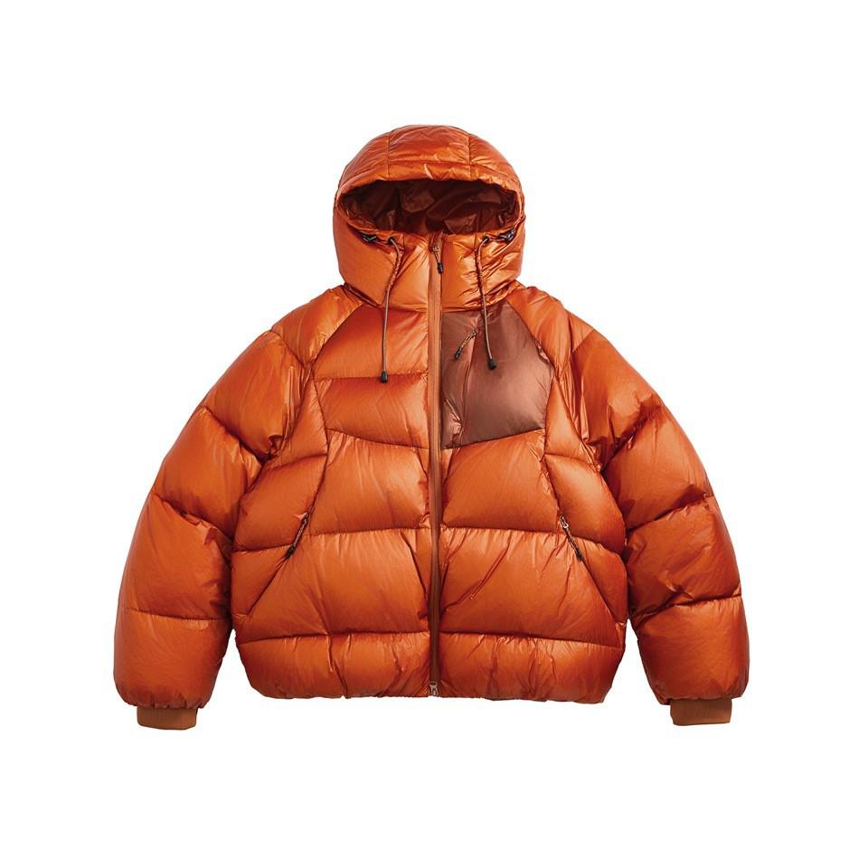 

ELIEON Unisex Hooded Down Puffer Jacket - Winter Edition, Thick & Warm H12 XXL оранжевый